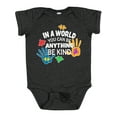 thumbnail image 1 of Inktastic In a World You Can Be Anything Be Kind Autism Awareness Boys or Girls Baby Bodysuit, 1 of 5