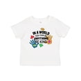 thumbnail image 1 of Inktastic In a World You Can Be Anything Be Kind Autism Awareness Boys or Girls Baby T-Shirt, 1 of 5