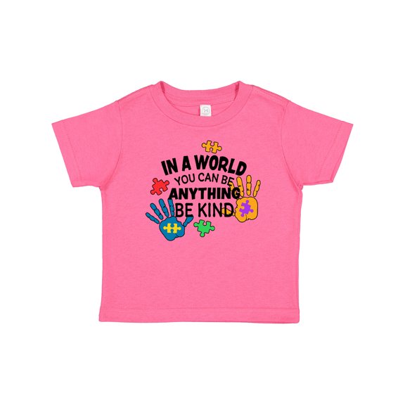 Inktastic In a World You Can Be Anything Be Kind Autism Awareness Boys or Girls Baby T-Shirt