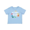 thumbnail image 1 of Inktastic In a World You Can Be Anything Be Kind Autism Awareness Boys or Girls Baby T-Shirt, 1 of 5