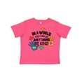 thumbnail image 1 of Inktastic In a World You Can Be Anything Be Kind Autism Awareness Boys or Girls Toddler T-Shirt, 1 of 5