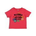 thumbnail image 1 of Inktastic In a World You Can Be Anything Be Kind Autism Awareness Boys or Girls Toddler T-Shirt, 1 of 5