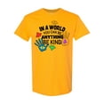 thumbnail image 1 of Inktastic In a World You Can Be Anything Be Kind Autism Awareness T-Shirt, 1 of 5