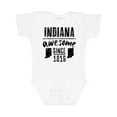 thumbnail image 1 of Inktastic Indiana Awesome Since 1816 Boys or Girls Baby Bodysuit, 1 of 5