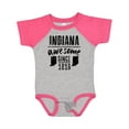 thumbnail image 1 of Inktastic Indiana Awesome Since 1816 Boys or Girls Baby Bodysuit, 1 of 5