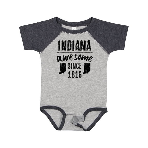 Inktastic Indiana Awesome Since 1816 Boys or Girls Baby Bodysuit