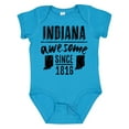 thumbnail image 1 of Inktastic Indiana Awesome Since 1816 Boys or Girls Baby Bodysuit, 1 of 5
