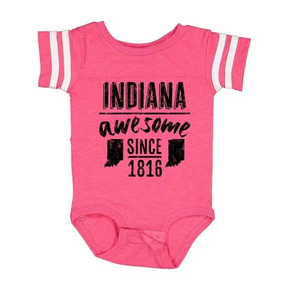 Inktastic Indiana Awesome Since 1816 Boys or Girls Baby Bodysuit