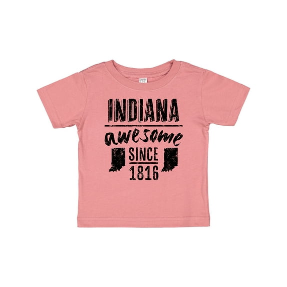 Inktastic Indiana Awesome Since 1816 Boys or Girls Baby T-Shirt