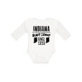 thumbnail image 1 of Inktastic Indiana Awesome Since 1816 Boys or Girls Long Sleeve Baby Bodysuit, 1 of 5