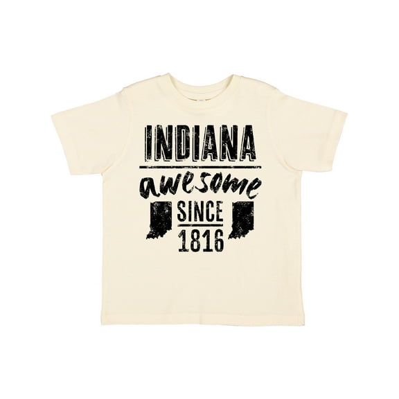 Inktastic Indiana Awesome Since 1816 Boys or Girls Toddler T-Shirt