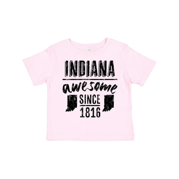 Inktastic Indiana Awesome Since 1816 Boys or Girls Toddler T-Shirt