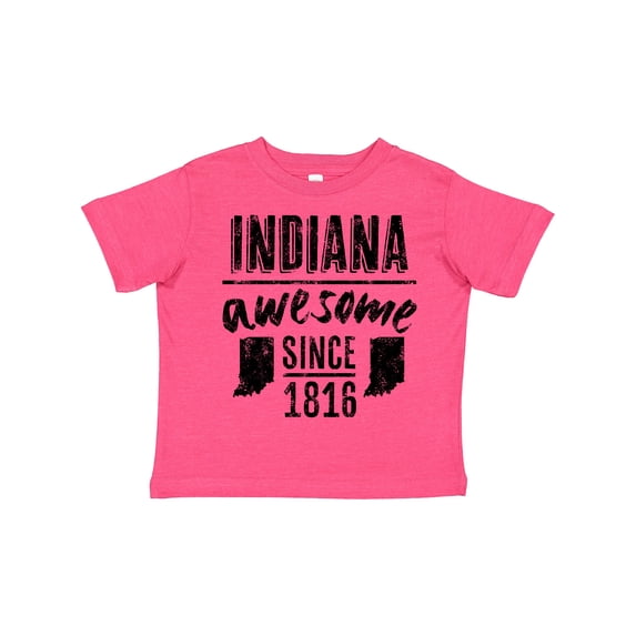 Inktastic Indiana Awesome Since 1816 Boys or Girls Toddler T-Shirt