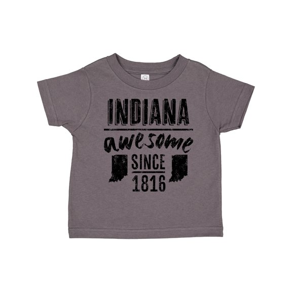 Inktastic Indiana Awesome Since 1816 Boys or Girls Toddler T-Shirt