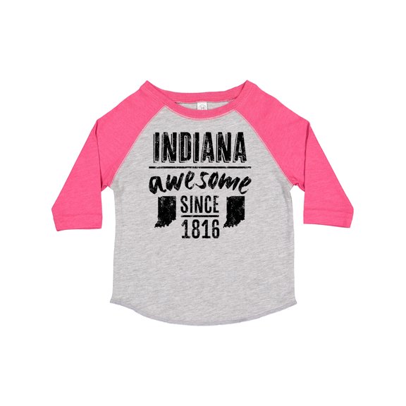 Inktastic Indiana Awesome Since 1816 Boys or Girls Toddler T-Shirt