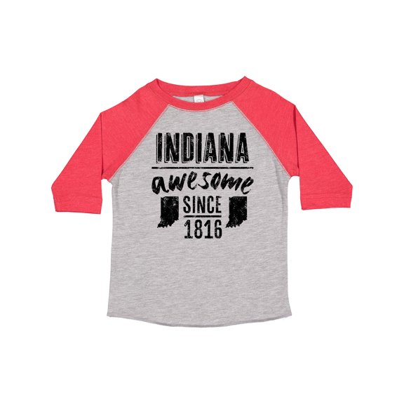 Inktastic Indiana Awesome Since 1816 Boys or Girls Toddler T-Shirt