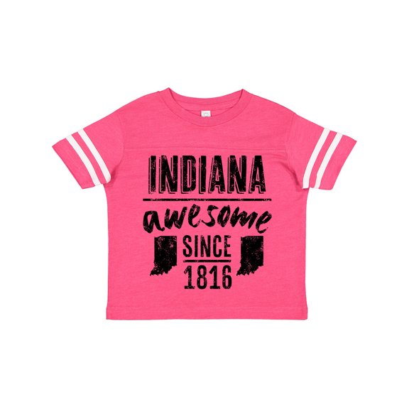 Inktastic Indiana Awesome Since 1816 Boys or Girls Toddler T-Shirt