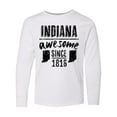 thumbnail image 1 of Inktastic Indiana Awesome Since 1816 Long Sleeve Youth T-Shirt, 1 of 5