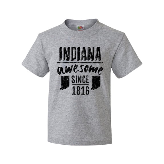 Inktastic Indiana Awesome Since 1816 Youth T-Shirt