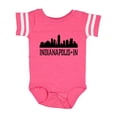 thumbnail image 1 of Inktastic Indianapolis Indiana City Skyline Boys or Girls Baby Bodysuit, 1 of 5