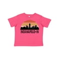 thumbnail image 1 of Inktastic Indianapolis Indiana Skyline Retro Boys or Girls Toddler T-Shirt, 1 of 5