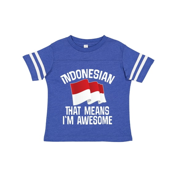 Inktastic Indonesian Gift Indonesia Flag Boys or Girls Toddler T-Shirt