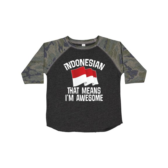 Inktastic Indonesian Gift Indonesia Flag Boys or Girls Toddler T-Shirt