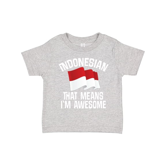Inktastic Indonesian Gift Indonesia Flag Boys or Girls Toddler T-Shirt