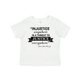thumbnail image 1 of Inktastic Injustice Anywhere is a Threat to Justice Everywhere- Martin Luther King Jr. Boys or Girls Toddler T-Shirt, 1 of 5