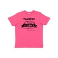 thumbnail image 1 of Inktastic Injustice Anywhere is a Threat to Justice Everywhere- Martin Luther King Jr. Youth T-Shirt, 1 of 5