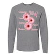 thumbnail image 1 of Inktastic Inspirational Breast Cancer Panel Long Sleeve T-Shirt, 1 of 5