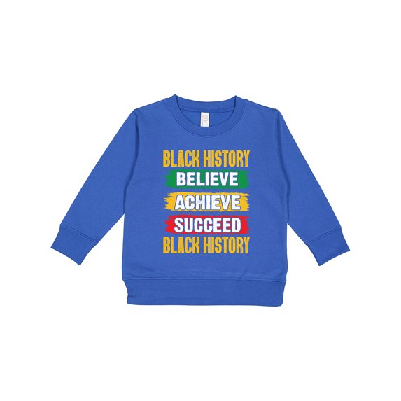Inktastic Inspirational Political Black History Month Toddler Sweatshirt