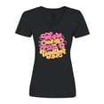 thumbnail image 1 of Inktastic Inspirational Quote We are all in This Together Women's V-Neck T-Shirt, 1 of 5