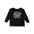 thumbnail image 1 of Inktastic Inspirational Quote in a World You Can Be Anything Be Kind Boys or Girls Long Sleeve Toddler T-Shirt, 1 of 5