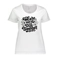 thumbnail image 1 of Inktastic Inspirational We Are All in This Together Women's Plus Size T-Shirt, 1 of 5