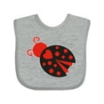 thumbnail image 1 of Inktastic Inverse Ladybug Girls Baby Bib, 1 of 4