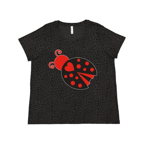 Inktastic Inverse Ladybug Women's Plus Size T-Shirt