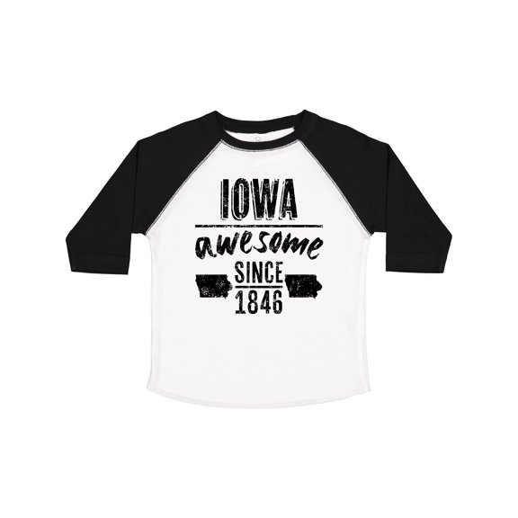 Inktastic Iowa Awesome Since 1846 Boys or Girls Toddler T-Shirt