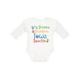 thumbnail image 1 of Inktastic Iowa Grandma Grandpa Loves Me Boys or Girls Long Sleeve Baby Bodysuit, 1 of 5