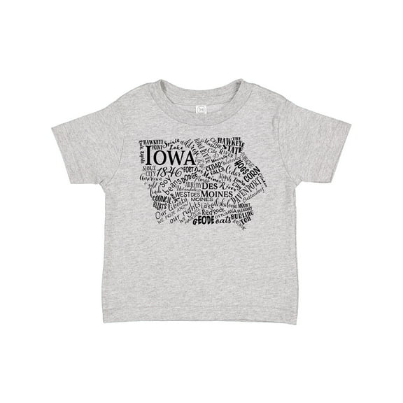 Inktastic Iowa State Word Salad Boys or Girls Toddler T-Shirt
