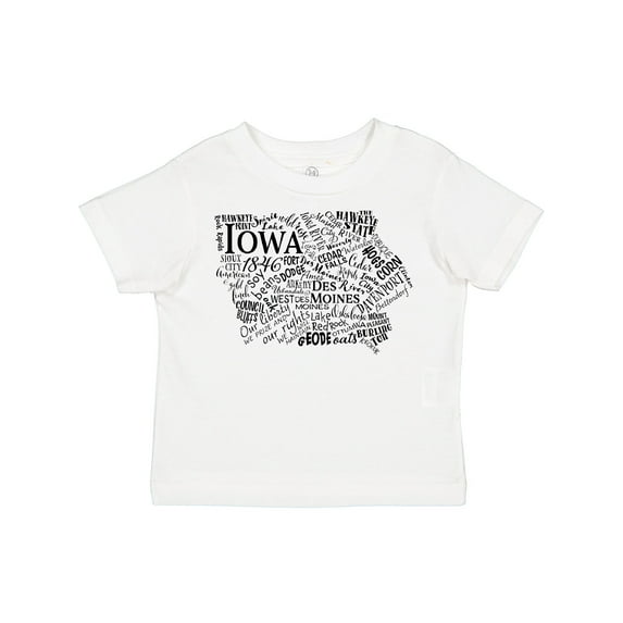 Inktastic Iowa State Word Salad Boys or Girls Toddler T-Shirt
