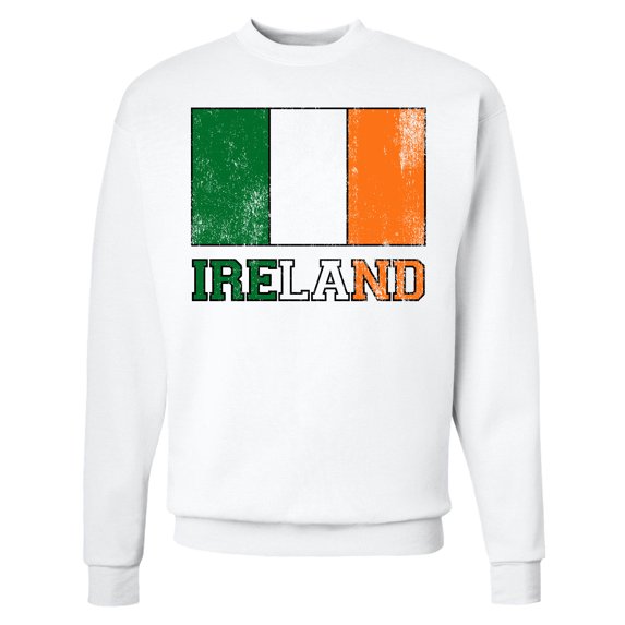 Inktastic Ireland Flag Adult Sweatshirt