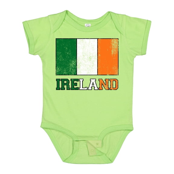 Inktastic Ireland Flag Boys or Girls Baby Bodysuit