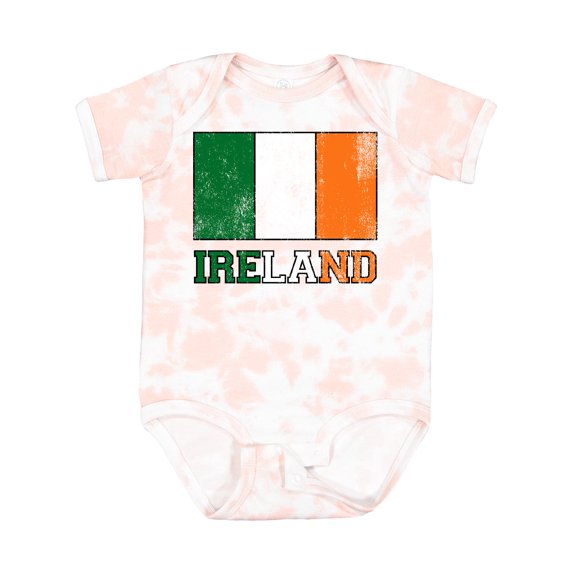Inktastic Ireland Flag Boys or Girls Baby Bodysuit
