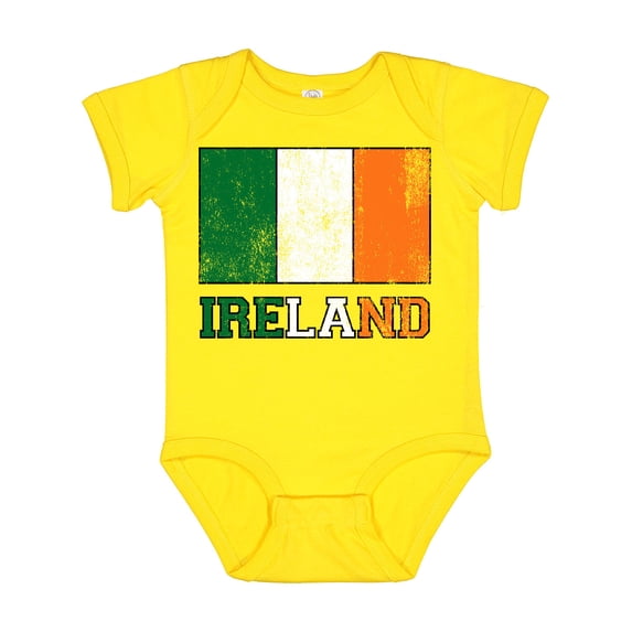 Inktastic Ireland Flag Boys or Girls Baby Bodysuit