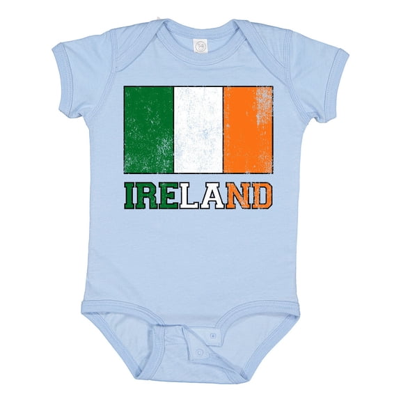 Inktastic Ireland Flag Boys or Girls Baby Bodysuit