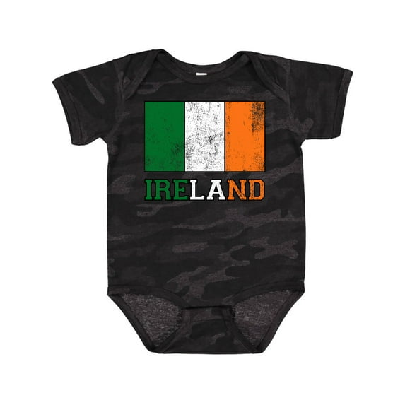 Inktastic Ireland Flag Boys or Girls Baby Bodysuit