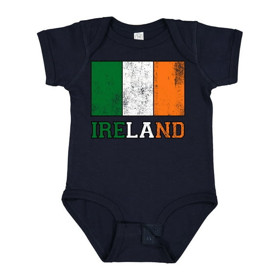 Inktastic Ireland Flag Boys or Girls Baby Bodysuit