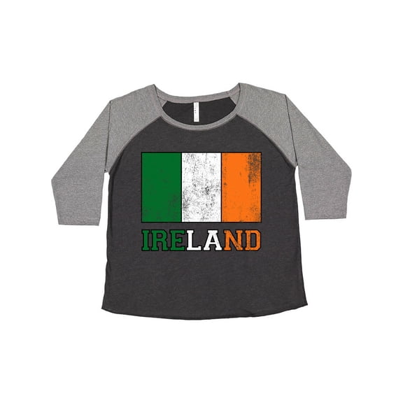 Inktastic Ireland Flag Women's Plus Size T-Shirt
