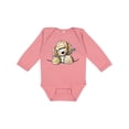 thumbnail image 1 of Inktastic Irish Cream Doodle Boys or Girls Long Sleeve Baby Bodysuit, 1 of 5